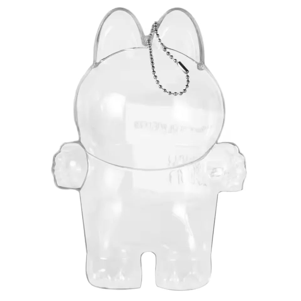 LABUBU V1 V2 Sit Party Transparent Protective Shell Doll Clothes Outfit Doll Accessories