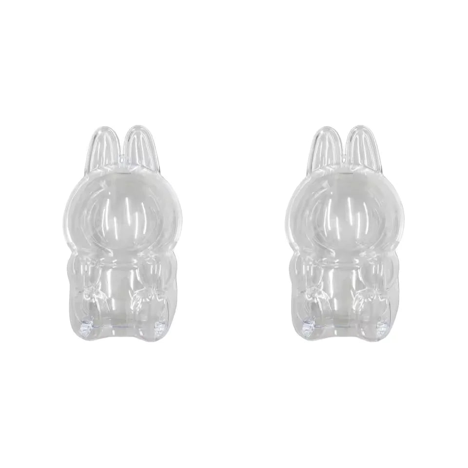 LABUBU V1 V2 Sit Party Transparent Protective Shell Doll Clothes Outfit Doll Accessories